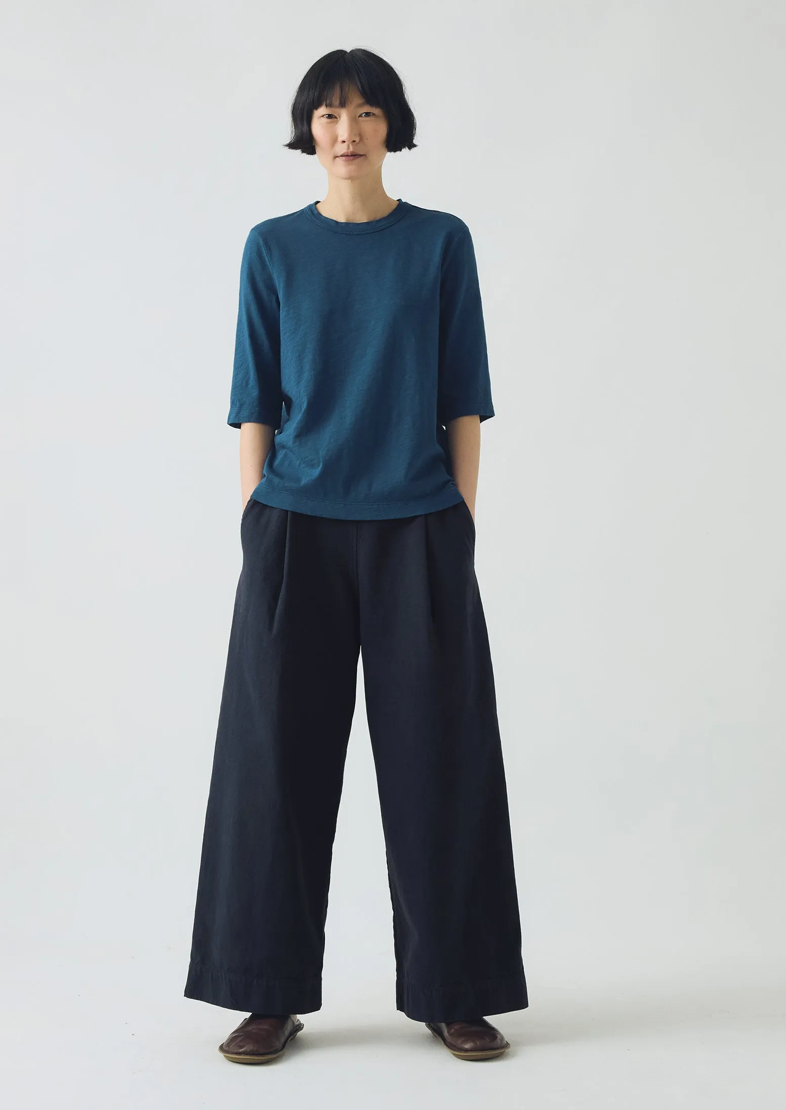 Cleo Cotton Tee | Copper Blue sold by TOAST product image thumbnail 2