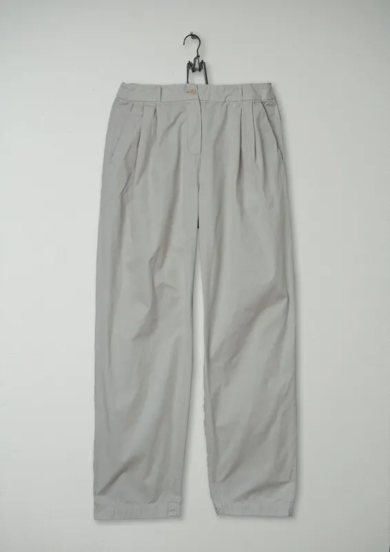 Reworn Mori Trousers Size 10 (606) | Stone sold by TOAST