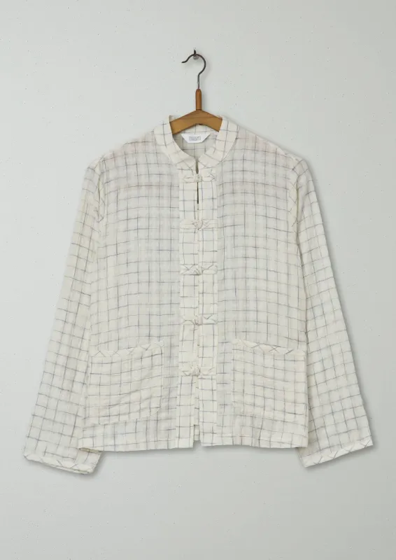 Reworn Knot Front Shirt Size 8 (611) | Multi sold by TOAST