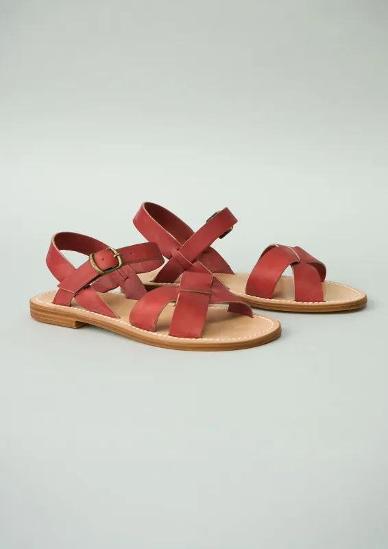 Reworn La Botte Gardiane Pac Sandals Size 36 (321) | Red sold by TOAST