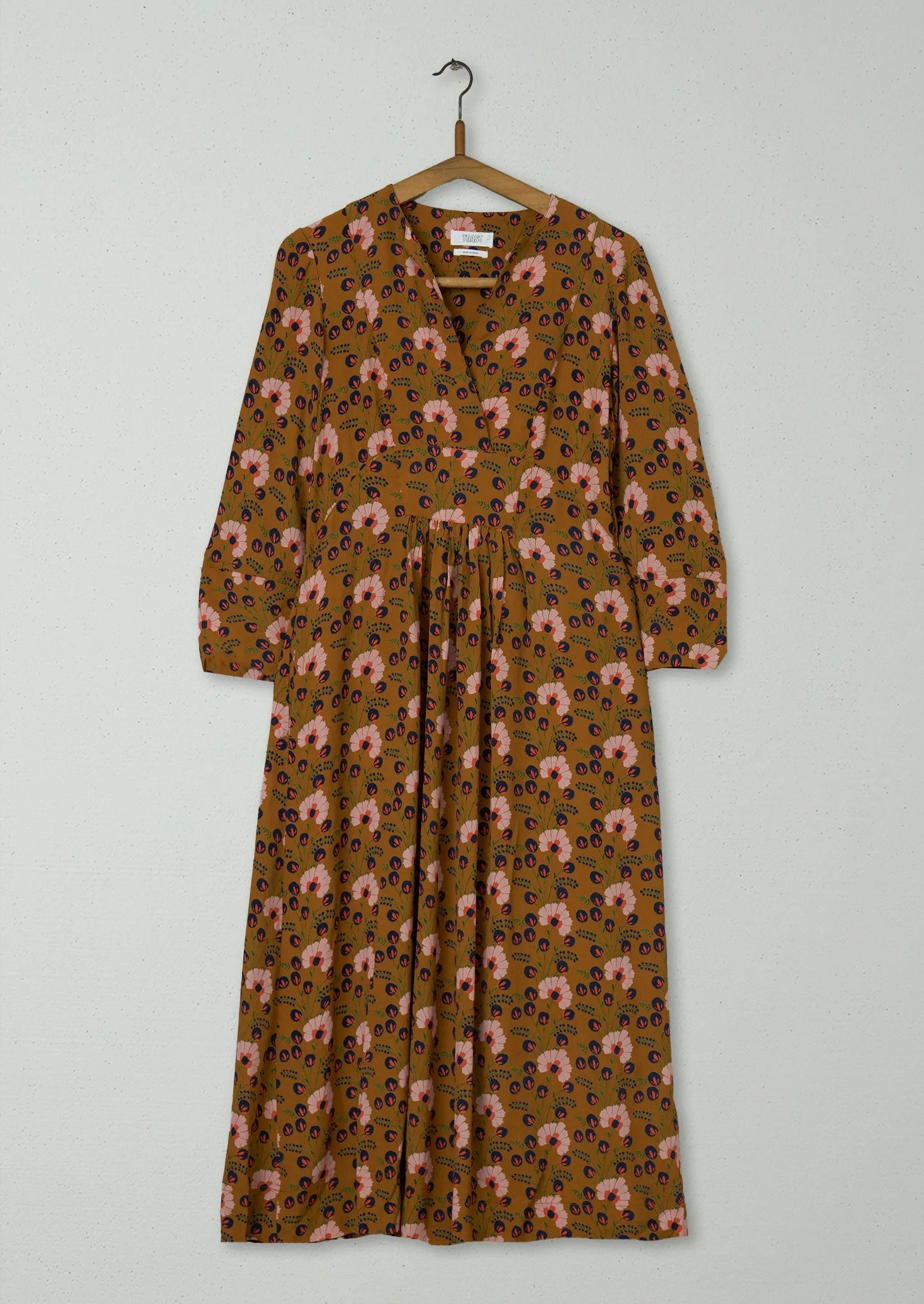 Reworn Sprig Print Easy Dress Size 6 (1059) | Amber sold by TOAST