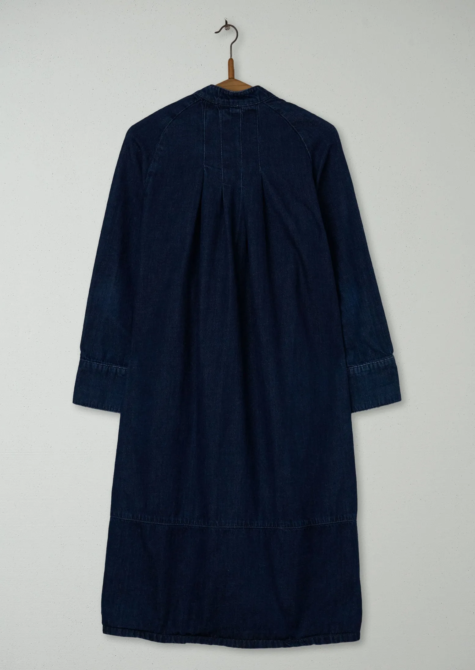 Reworn Denim Workwear Dress Size 6 (1090) | Indigo sold by TOAST product image thumbnail 2