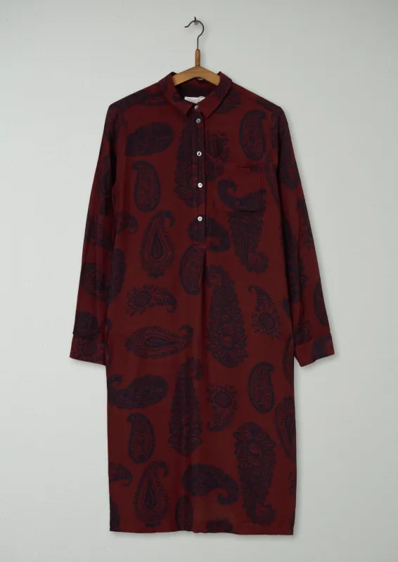 Reworn Paisley Print Dress Size 10 (1094) | Multi sold by TOAST