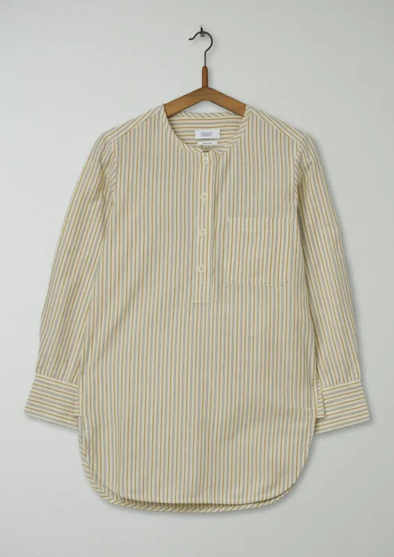 Reworn Stripe Cotton Shirt Size 8 (583) | Multi sold by TOAST