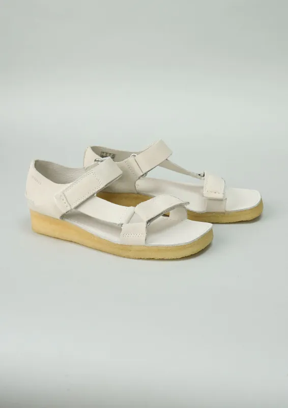 Reworn Clarks Wallabee Sandals Size 5 (355) | Off White sold by TOAST