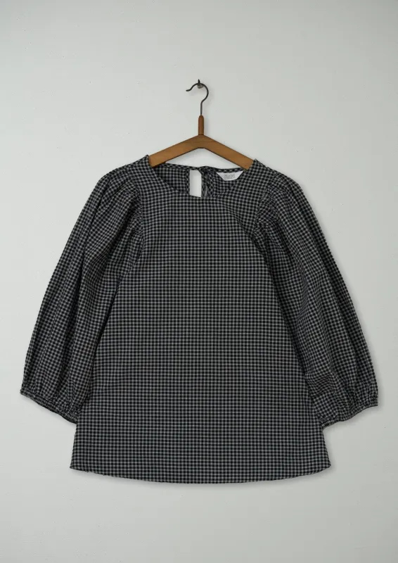 Reworn Gingham Cotton Wool Top Size 6 (625) | Multi sold by TOAST