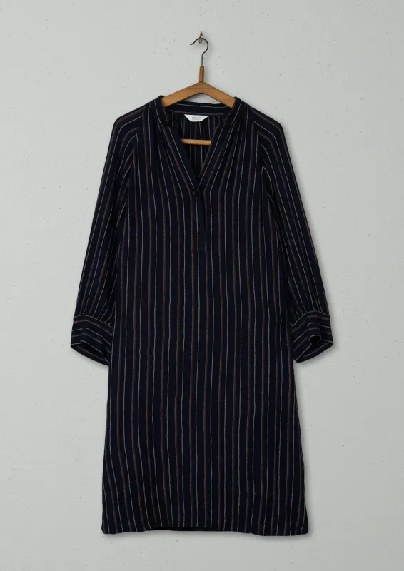 Reworn Gauze Tunic Dress Size 8 (1067) | Multi sold by TOAST