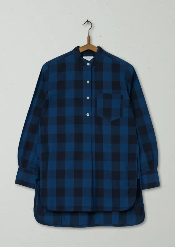 Reworn Taro Cotton Long Shirt Size 6 (1058) | Multi sold by TOAST