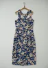 Reworn Cotton Floral Print Dress Size 8 (1166) | River Blue sold by TOAST