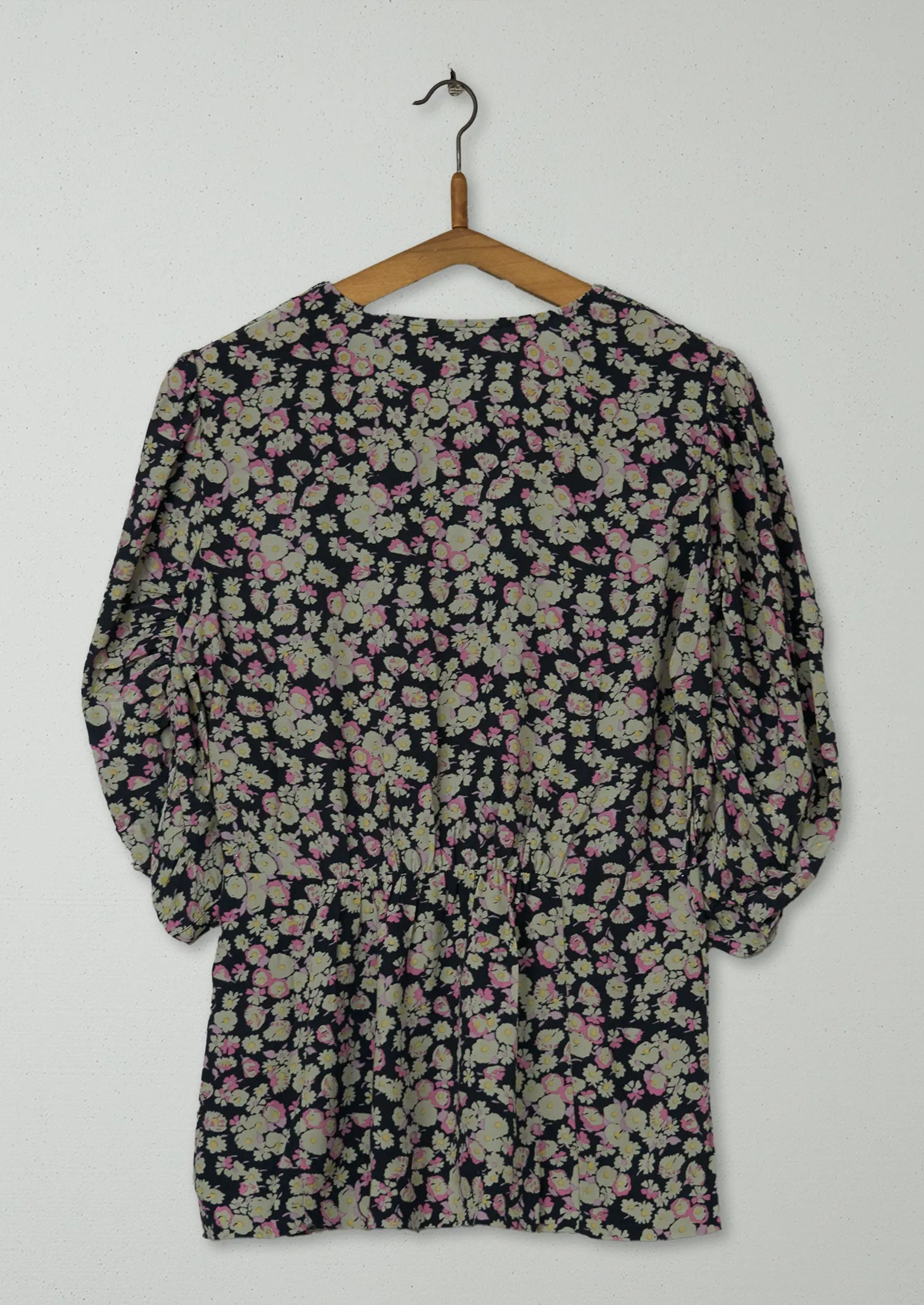 Reworn Floral Print Top Size 6 (620) | Multi sold by TOAST product image thumbnail 2