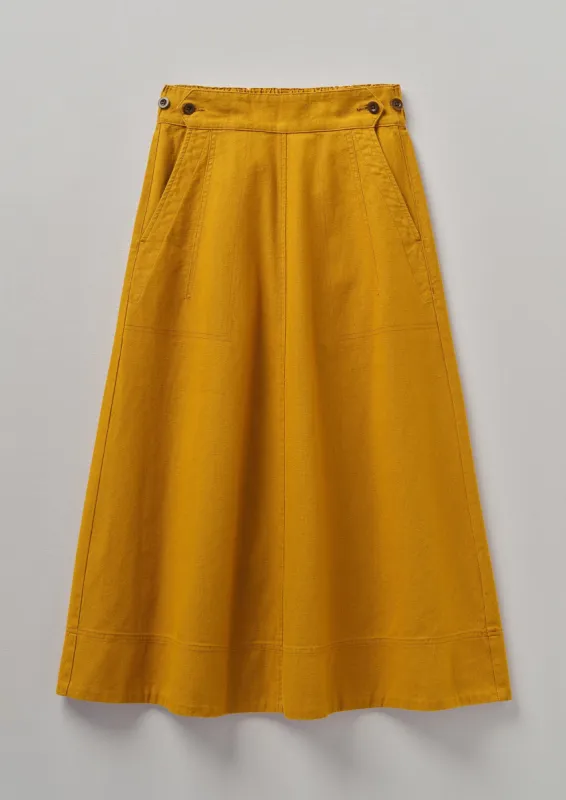 Mariner Hemp Cotton Skirt | Dhal sold by TOAST