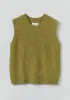 Donegal Merino Tank | Lime sold by TOAST