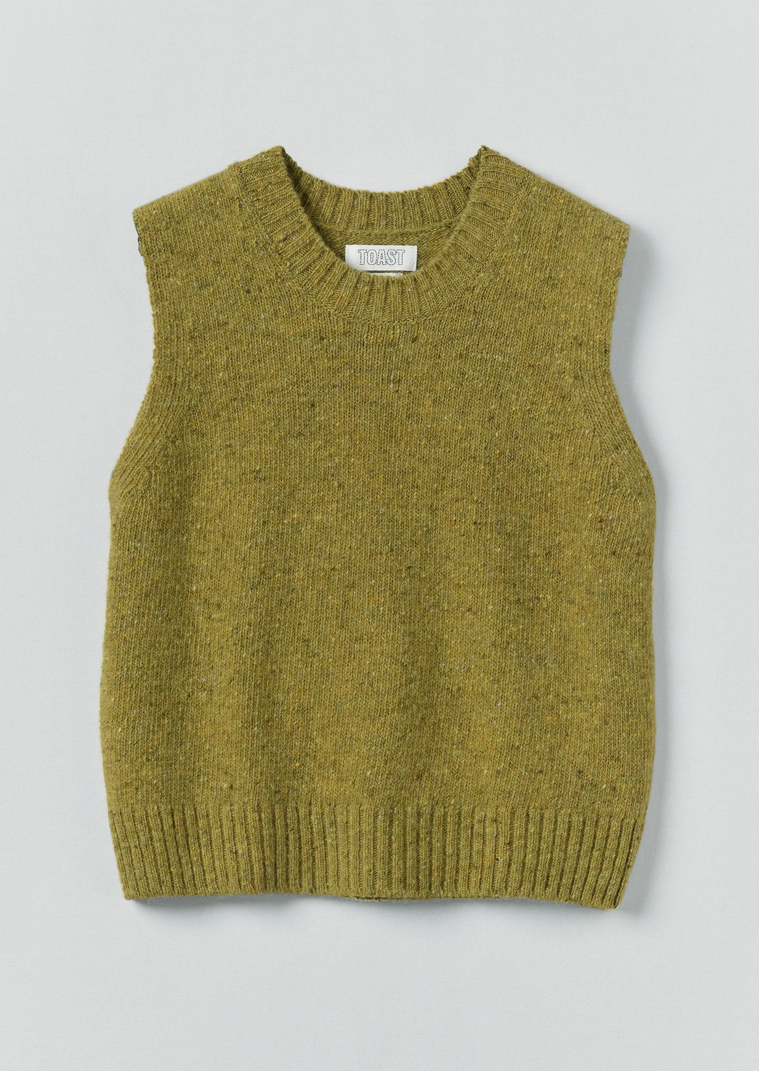 Donegal Merino Tank | Lime sold by TOAST product image thumbnail 4