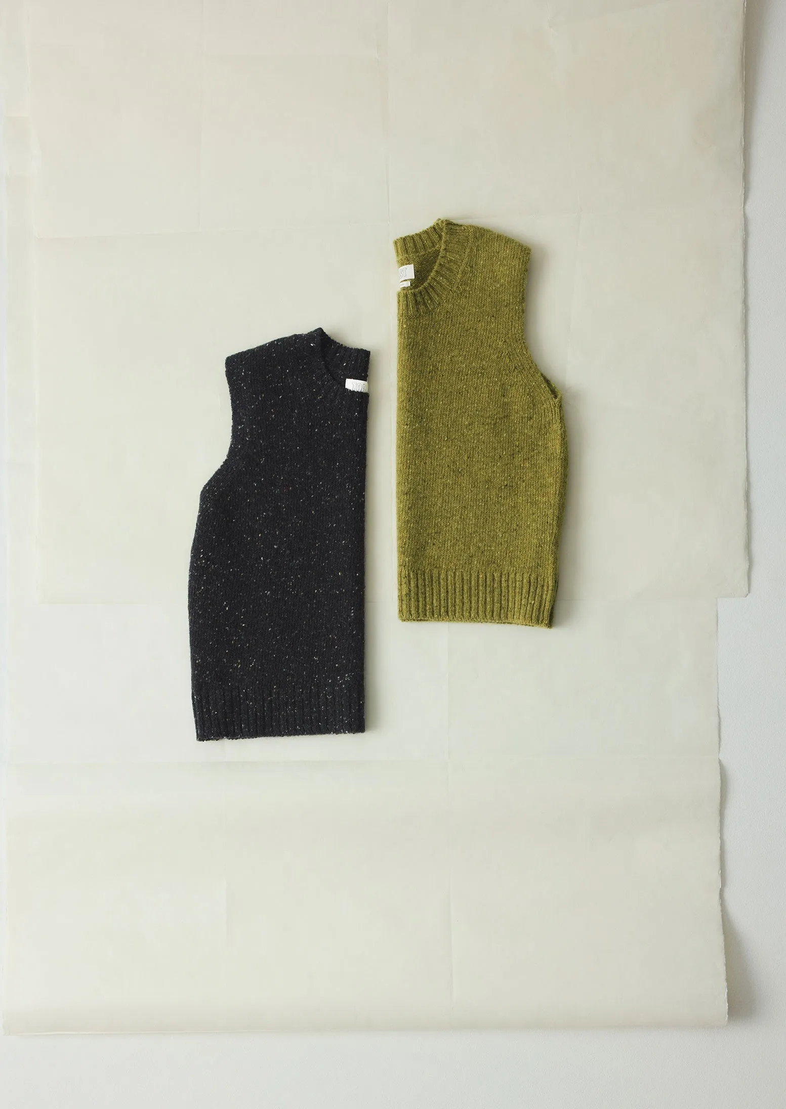 Donegal Merino Tank | Lime sold by TOAST product image thumbnail 5