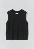 Donegal Merino Tank | Graphite sold by TOAST