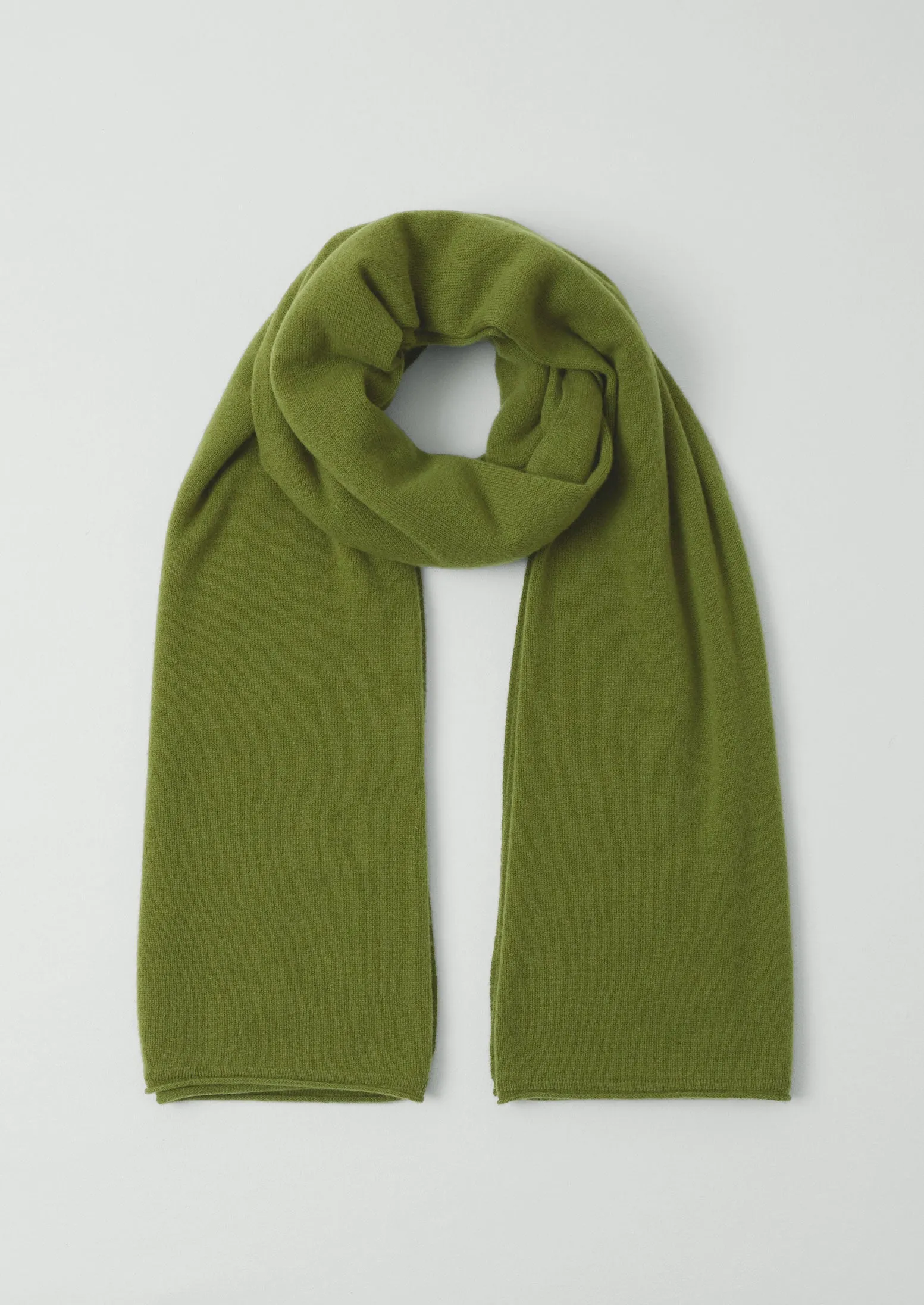 Cashmere Wool Wrap Scarf | Soft Green sold by TOAST