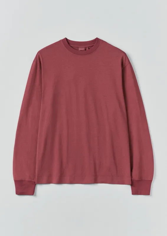 Long Sleeve Crew Neck Tee | Apple Butter sold by TOAST