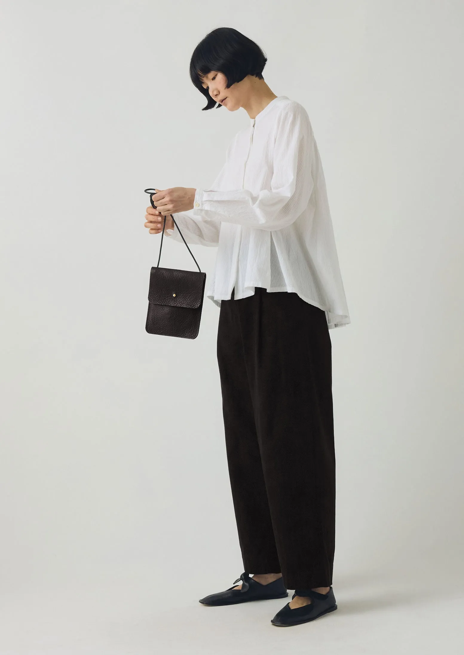 Kate Sheridan Leather Erin Pouch | Black sold by TOAST product image thumbnail 2