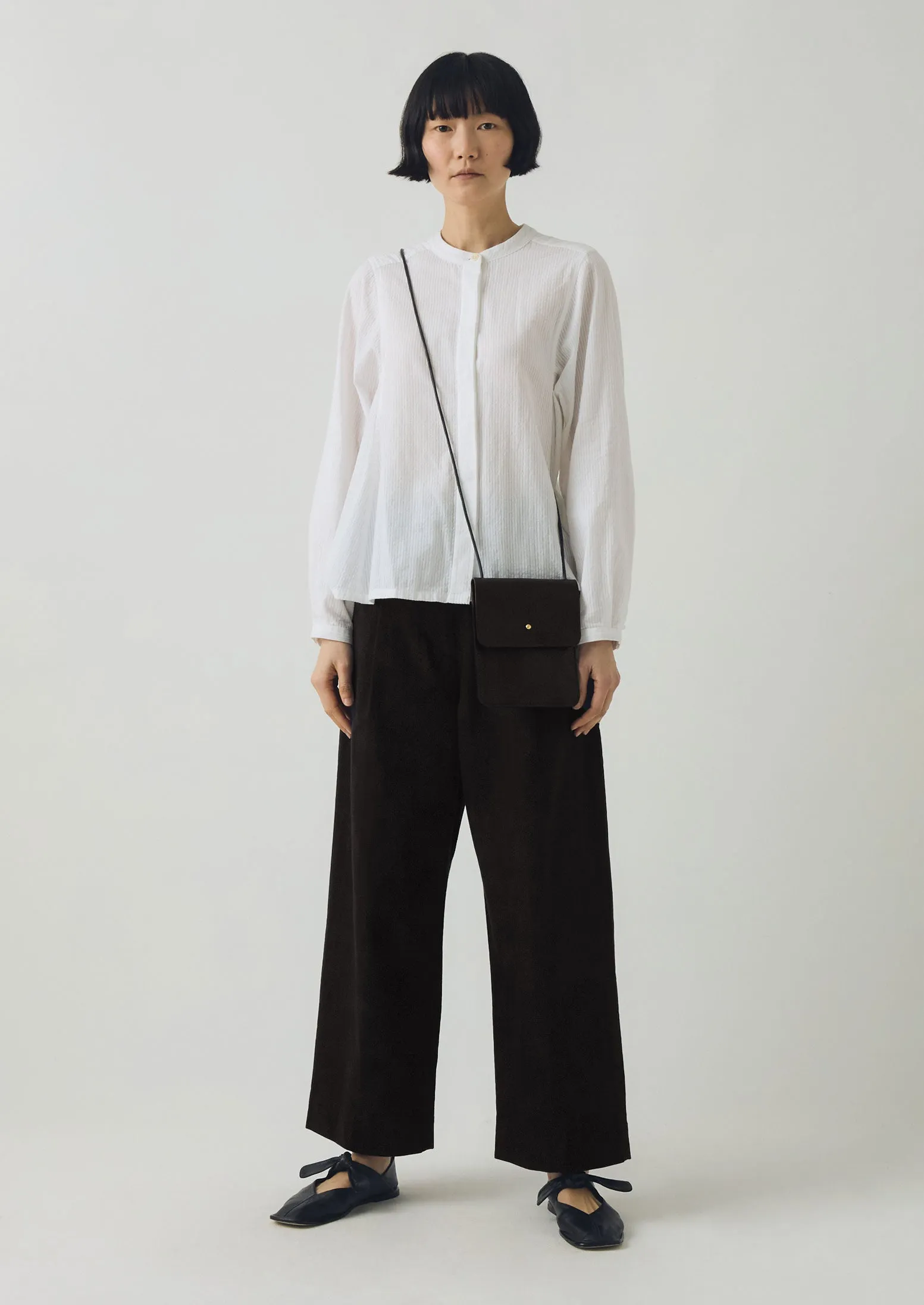 Kate Sheridan Leather Erin Pouch | Black sold by TOAST product image thumbnail 3