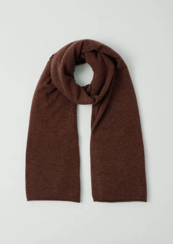 Cashmere Wool Wrap Scarf | Pecan sold by TOAST