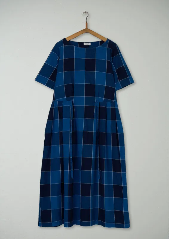 Reworn Square Checked Dress Size 14 (1052) | Multi sold by TOAST