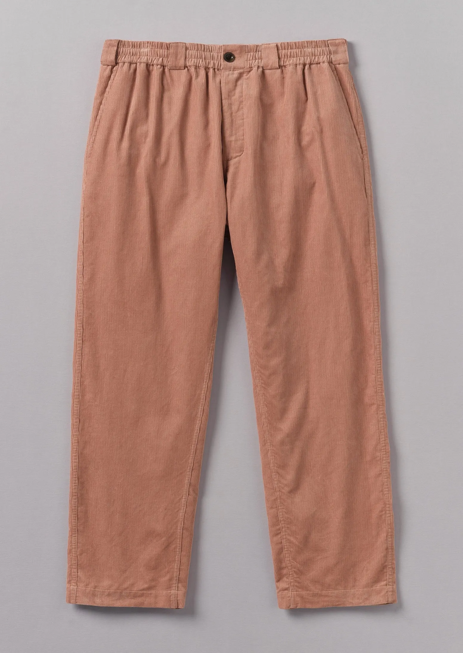 Soft Cord Drawstring Trousers | Rose Quartz sold by TOAST
