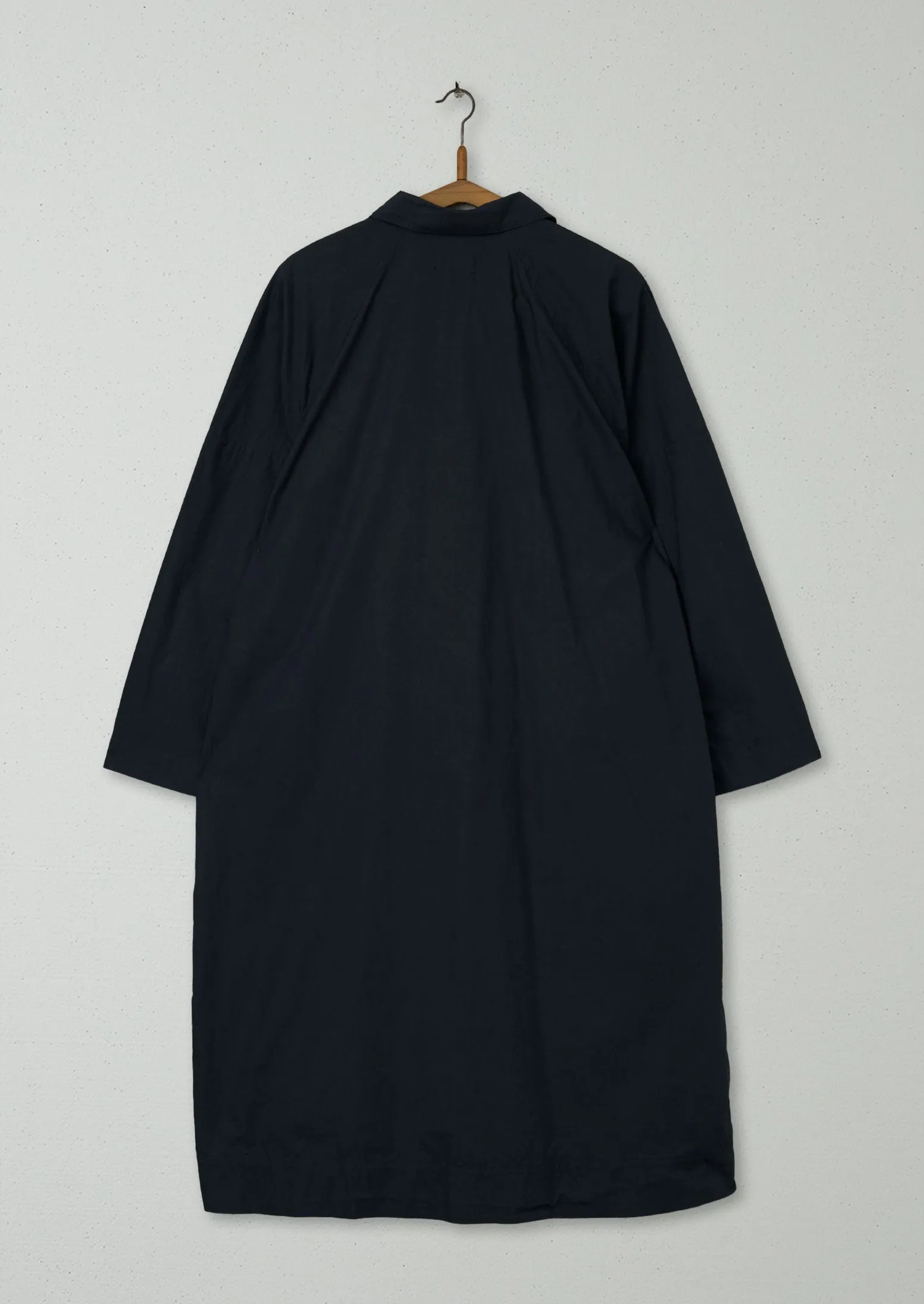 Reworn Poplin Raglin Sleeve Dress Size 14 (1128) | Blue Grey sold by TOAST product image thumbnail 2