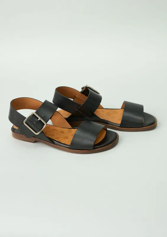 Reworn Chie Mihara Sandals Size 40 (335) | Black sold by TOAST