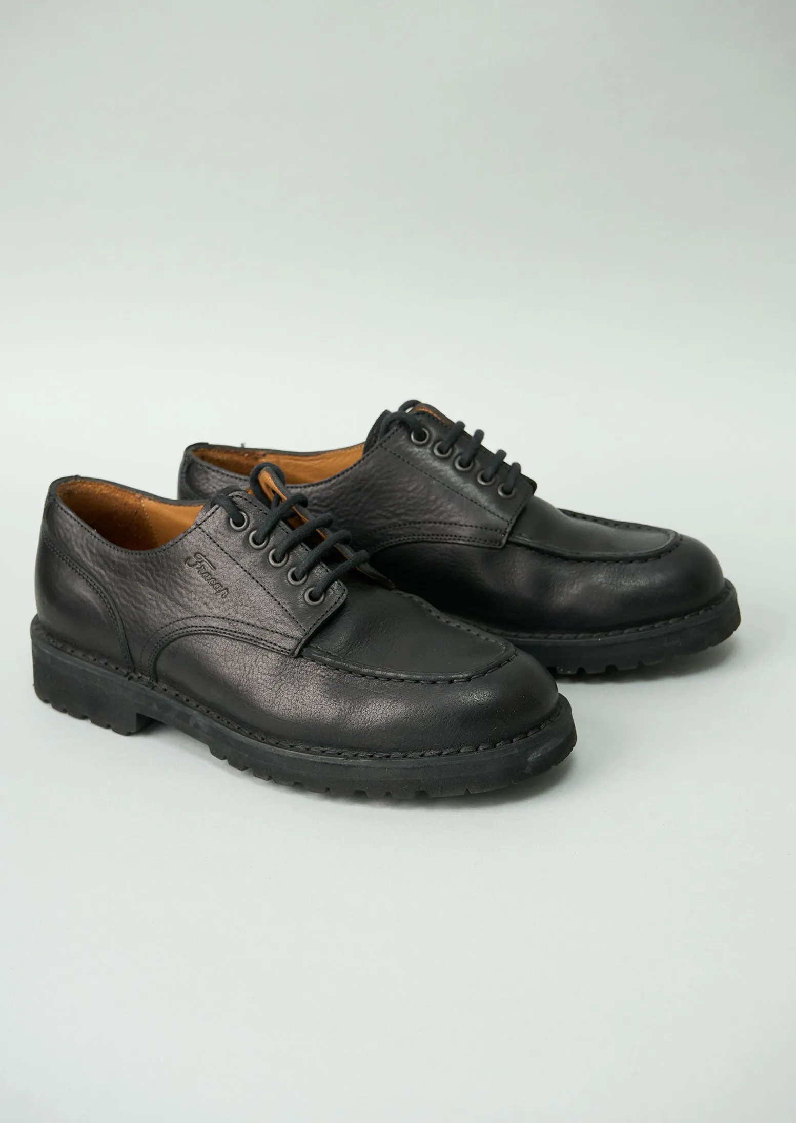 Reworn Fracap Postman Shoes Size 42 (316) | Black sold by TOAST