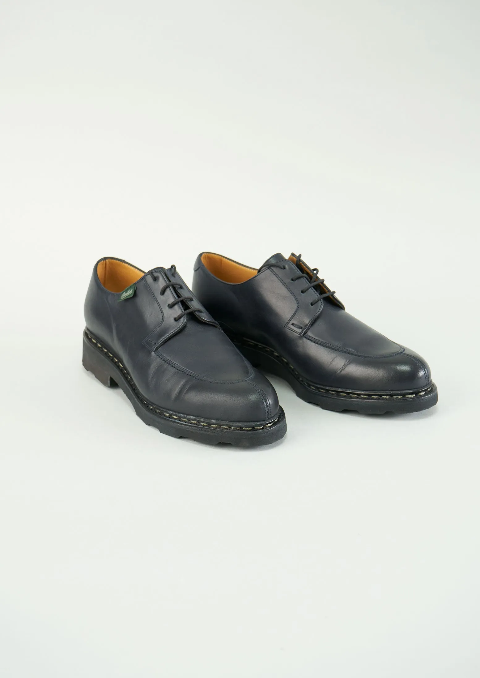 Reworn Paraboot Lace Up Shoes Size 4 (090) | Marine Blue sold by TOAST