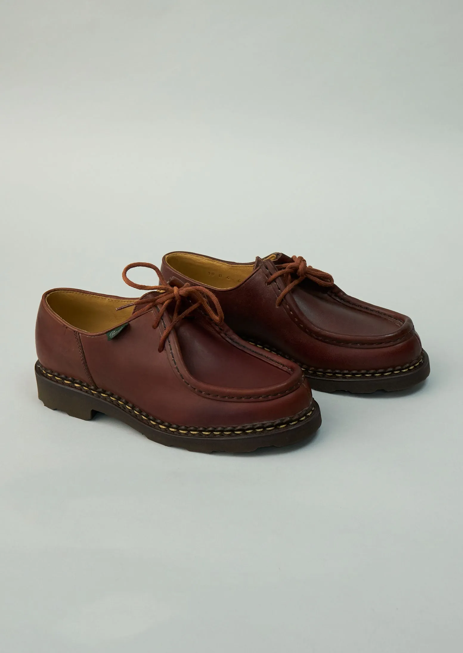 Reworn Paraboot Michael Shoes Size 4 (381) | Marron Brown sold by TOAST