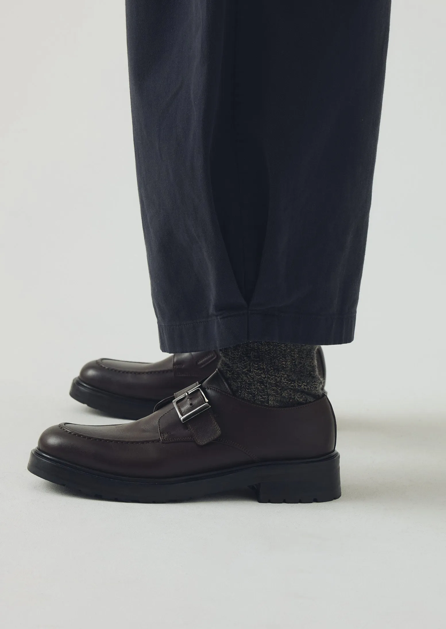 Cotton Wide Leg Trousers | Slate sold by TOAST product image thumbnail 5