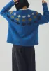 Donegal Diamond Yoke Sweater | Blue Multi sold by TOAST