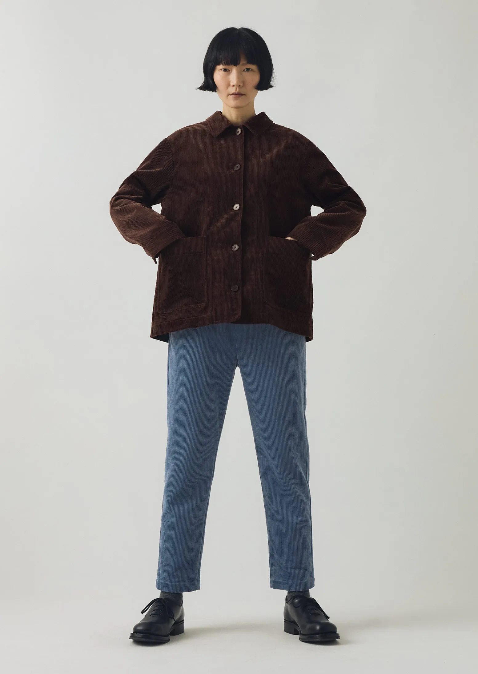 Patch Pocket Organic Cord Jacket | Java sold by TOAST product image thumbnail 2