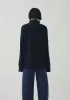 Roll Neck Wool Cashmere Sweater | Ink Blue sold by TOAST