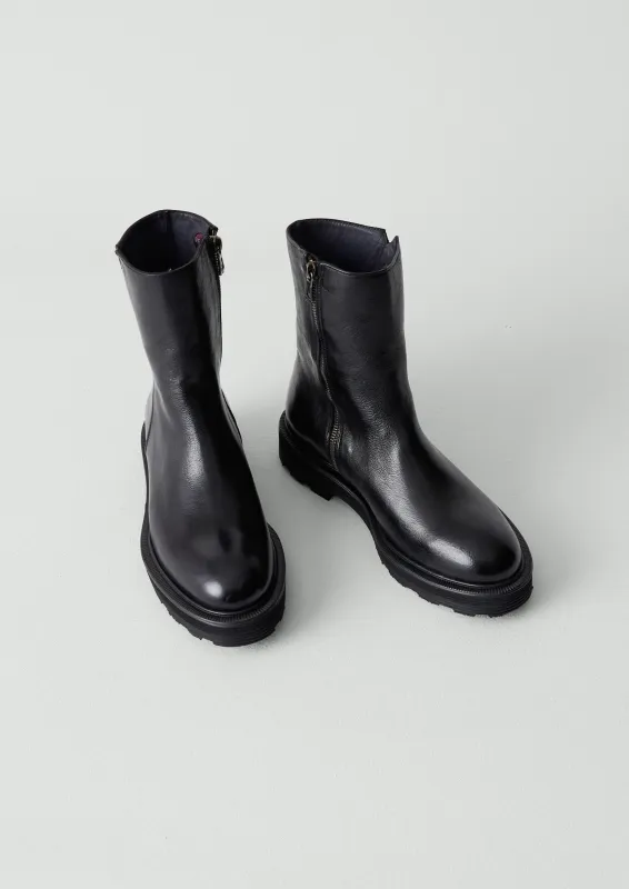 Sturlini Tall Leather Boots | Black sold by TOAST