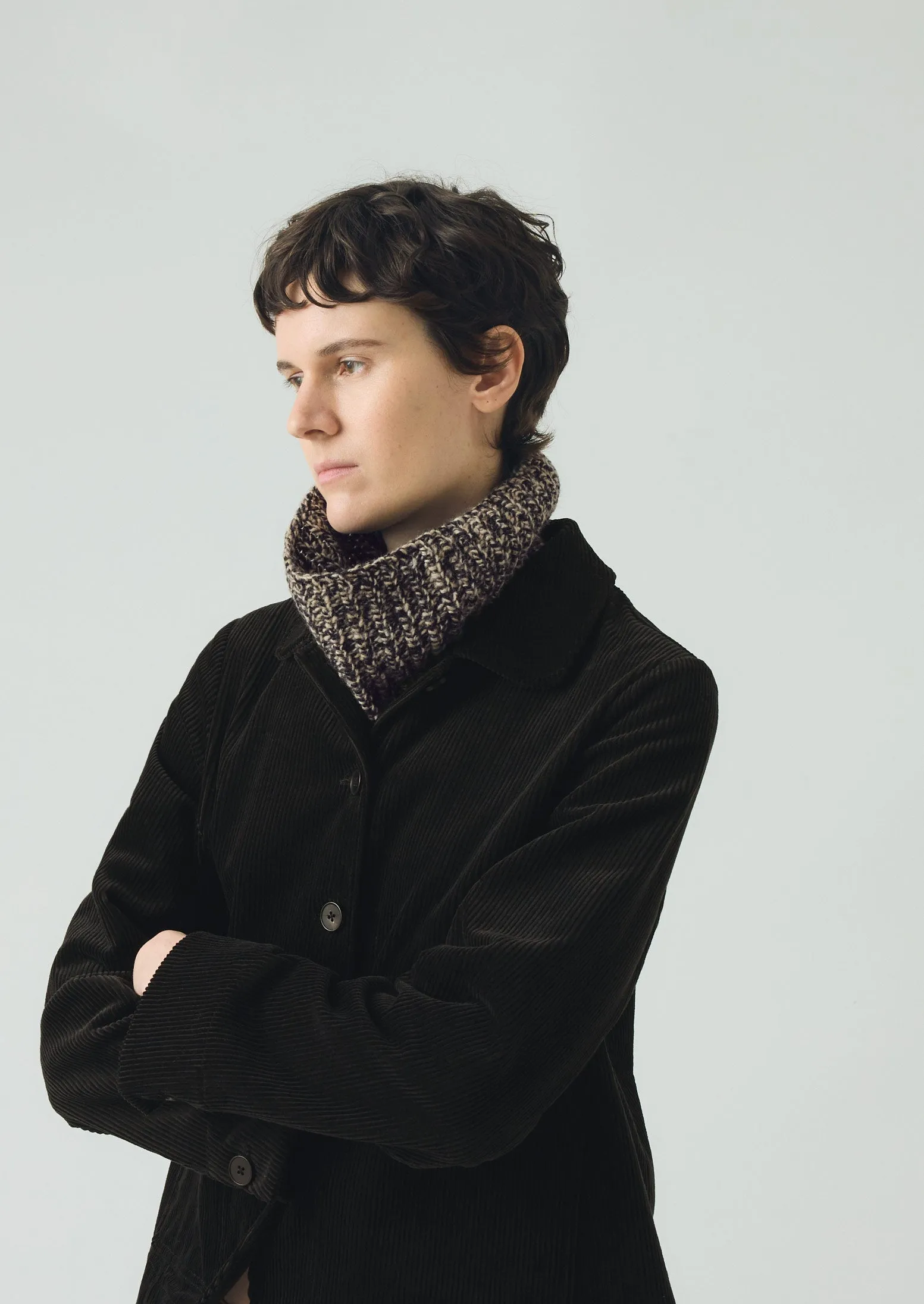Donegal Marl Snood | Granite Marl sold by TOAST product image thumbnail 2