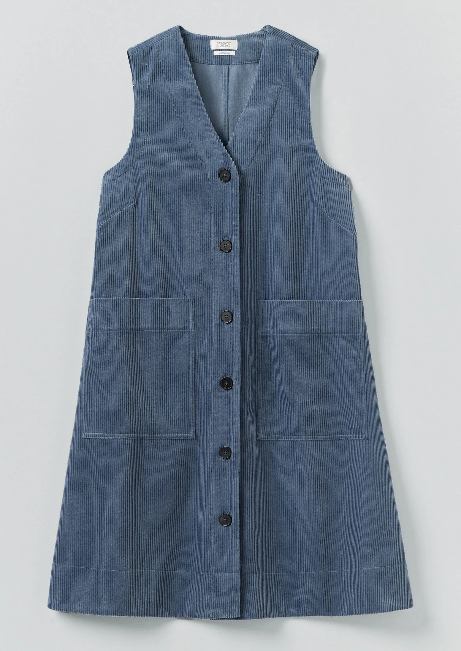 Organic Cord A Line Dress | Myrtle sold by TOAST