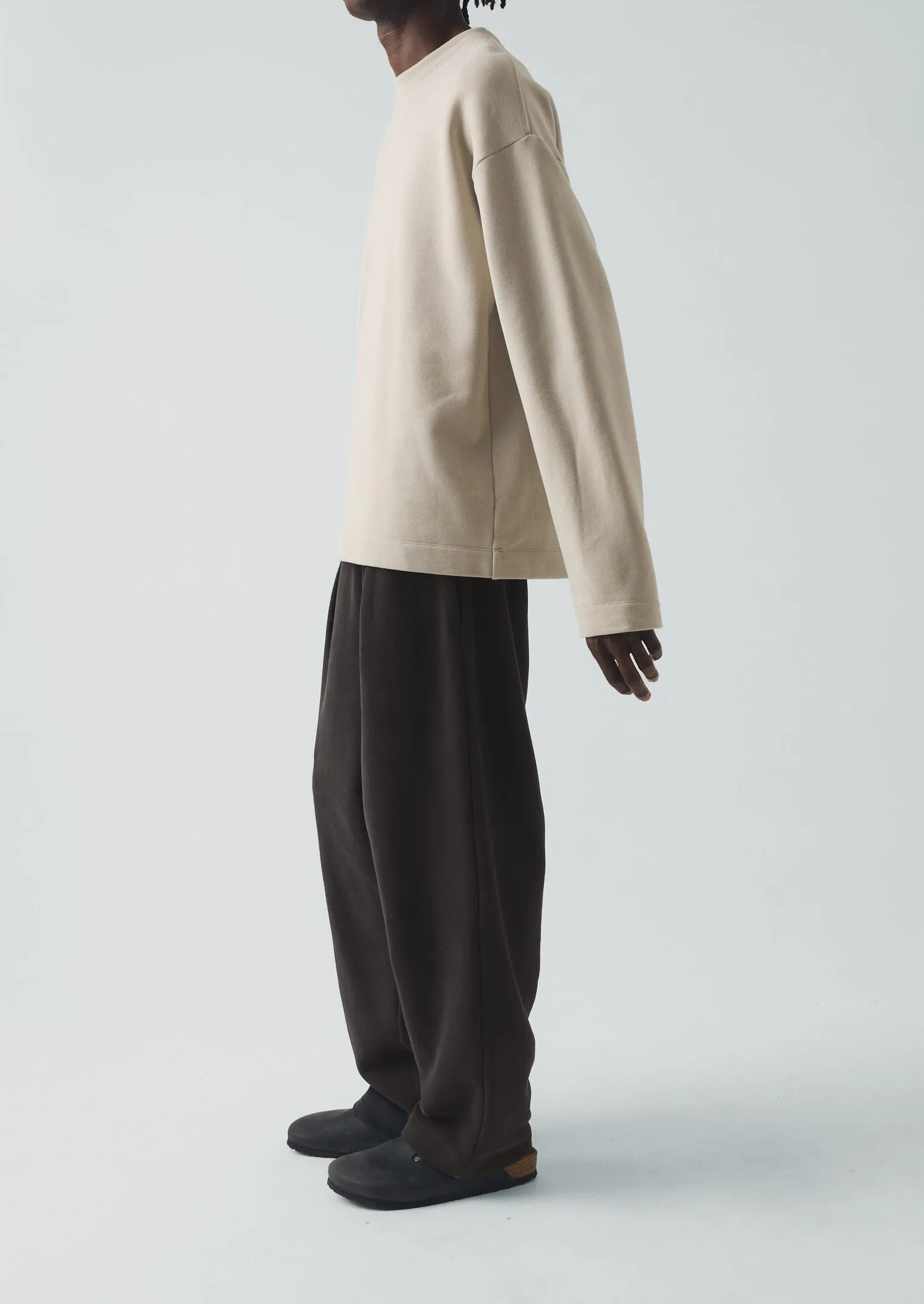 Loopback Jersey Sweatshirt | Oat Grey sold by TOAST product image thumbnail 4