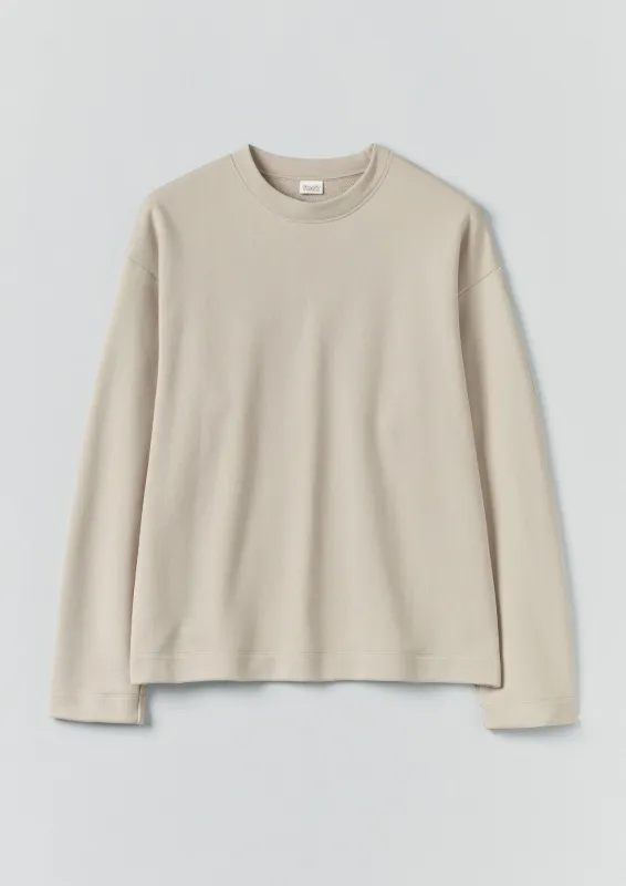 Loopback Jersey Sweatshirt | Oat Grey sold by TOAST