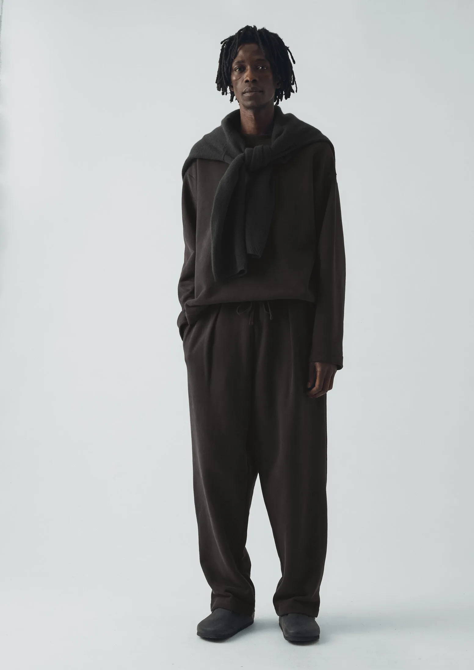 Loopback Jersey Sweatshirt | Black Pepper sold by TOAST product image thumbnail 4