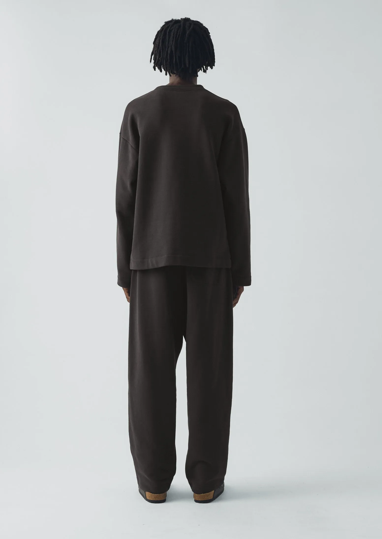 Loopback Jersey Sweatshirt | Black Pepper sold by TOAST product image thumbnail 3