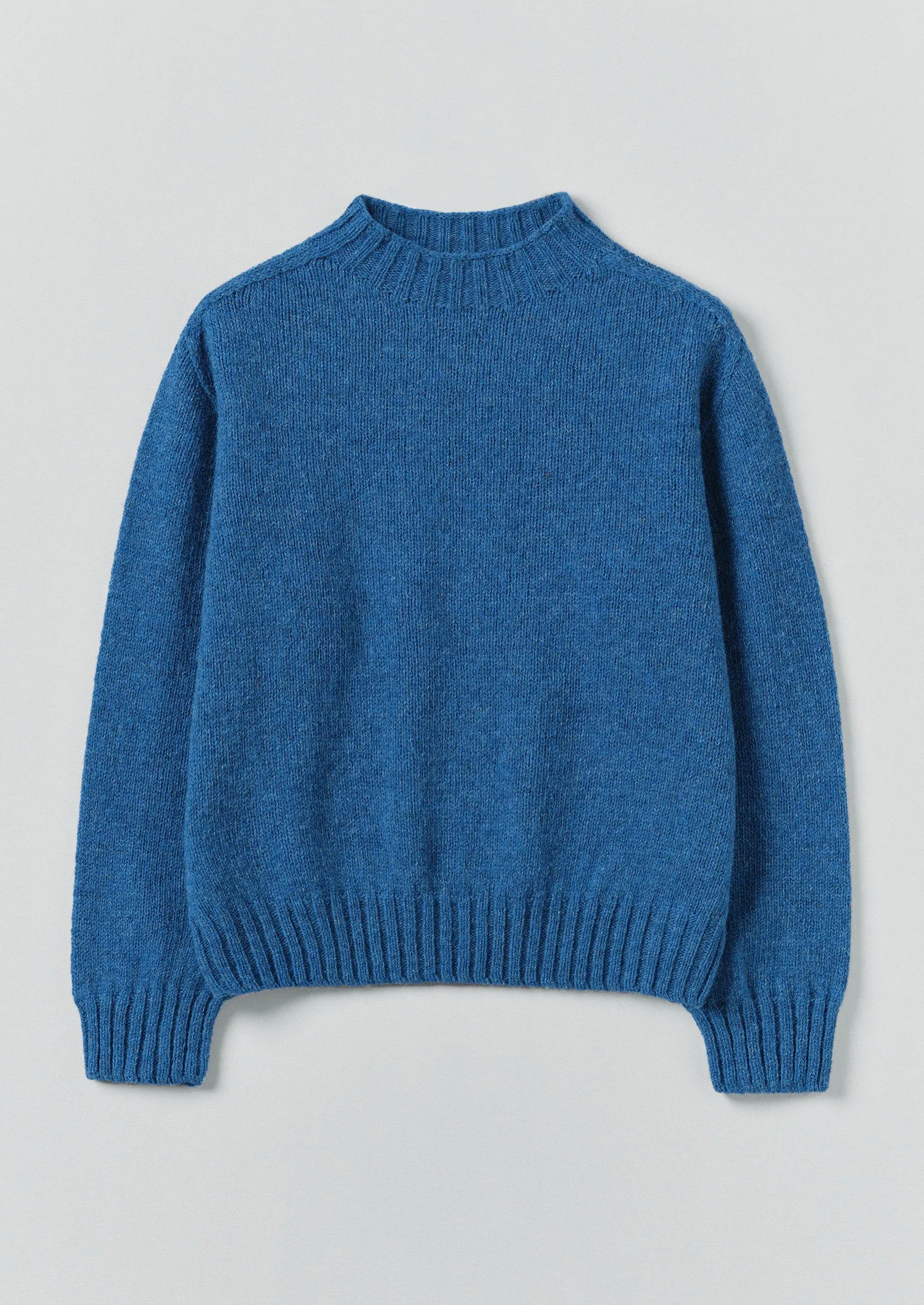 British Wool Sweater | Azure Blue sold by TOAST