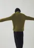 Roll Neck Wool Cashmere Sweater | Pear sold by TOAST
