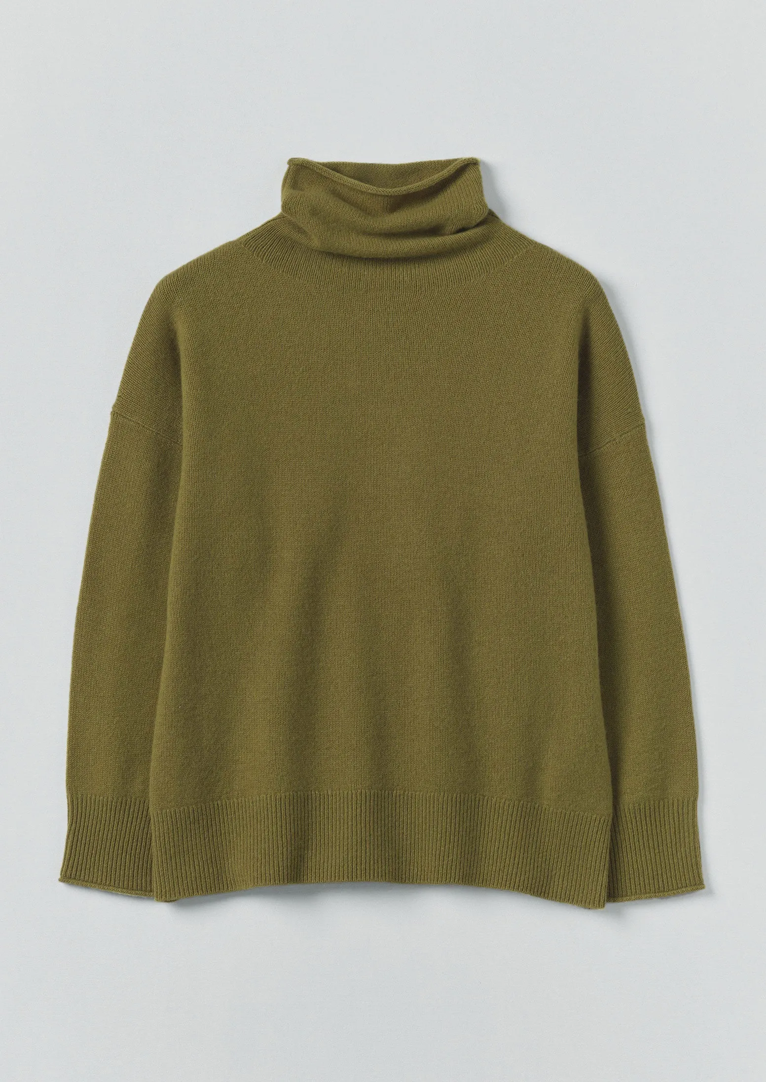 Roll Neck Wool Cashmere Sweater | Pear sold by TOAST product image thumbnail 5
