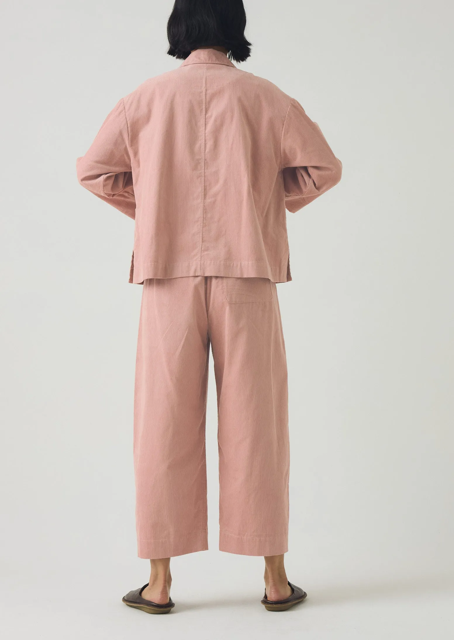 Organic Cord Shirt | Pink Clay sold by TOAST product image thumbnail 3
