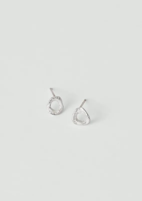 Emily Nixon Tolvan Silver Studs | Silver sold by TOAST