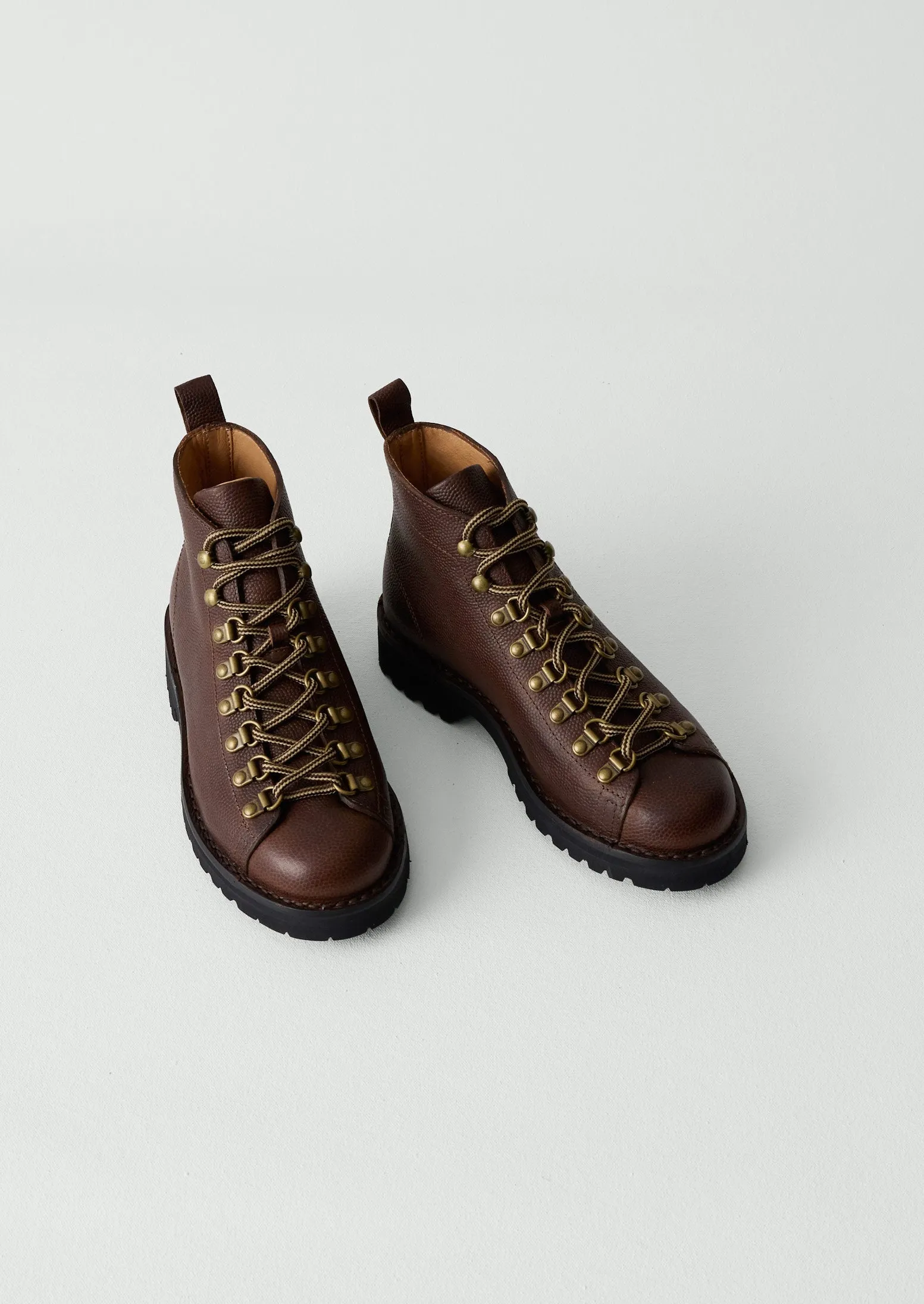 Fracap Leather Trail Boots | Dark Brown sold by TOAST