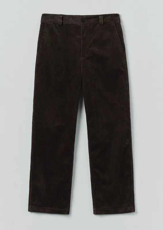 Rory Organic Cord Trousers | Java sold by TOAST