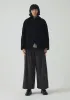 Boiled Wool Textured Short Coat | Indigo sold by TOAST